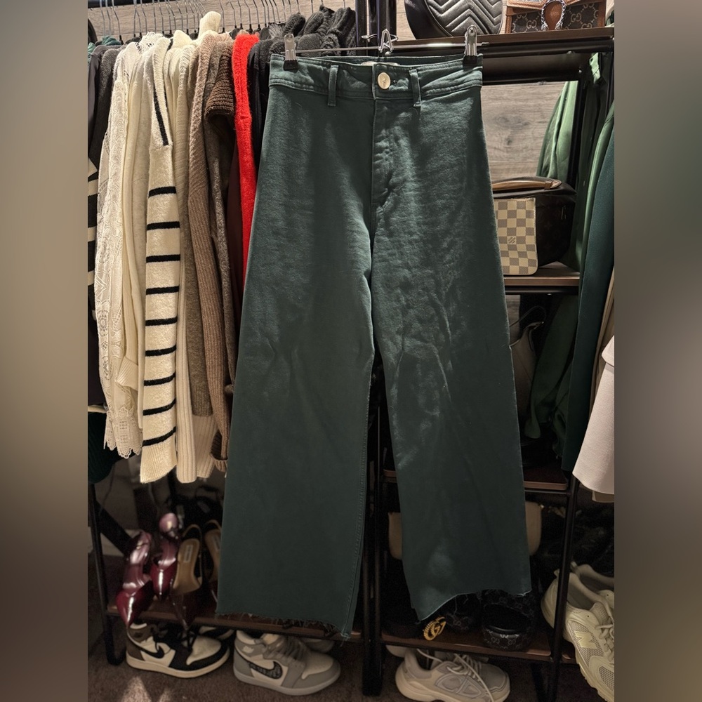 Women’s Green Zara Jeans